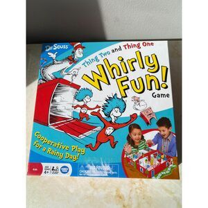 Dr. Seuss Whirly Fun Game Wonder Forge 2016 Cat in the Hat